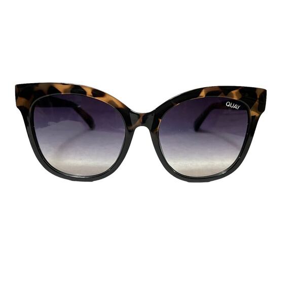 Quay Australia It\'s My Way Oversized Cat Eye Sunglasses Tortoise Black Fade main image 5